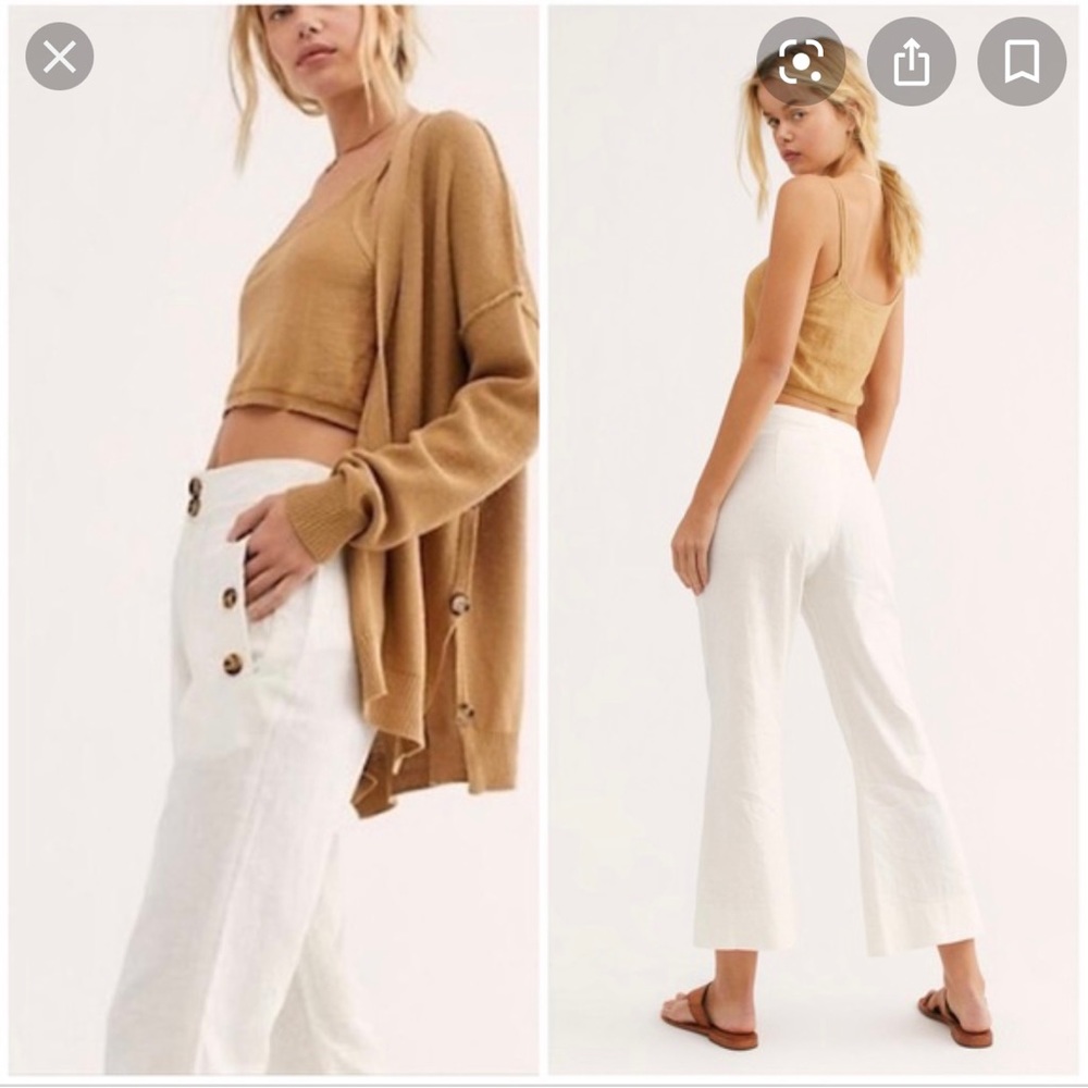 JEN’S PIRATE BOOTY LINEN PANTS!!